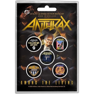 RAZAMATAZ Значки Anthrax - Among The Living - RAZAMATAZ - BB073
