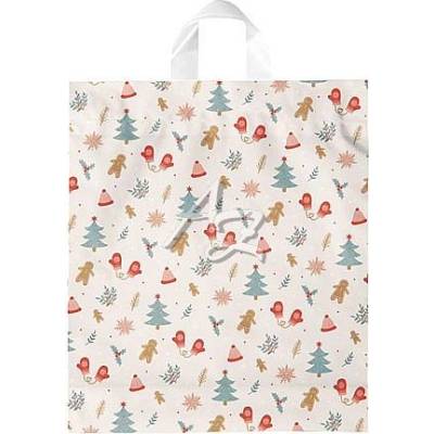 MFP taška PE 400x460x80mm s uchem vánoční vzor 8