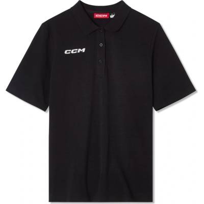 CCM Tričko CCM Team Premium Polo SR