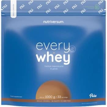 Nutriversum Every Whey | 100% Whey Protein Concentrate [1000 грама] Троен Шоколад