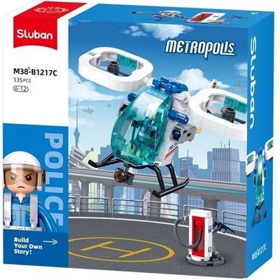 Sluban B1217C Vrtulník Air Patrol: Vzdušná hlídka