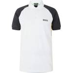Boss Блуза с яка Boss Men's Paddy Toc Pique Short Sleeve Polo Shirt - White