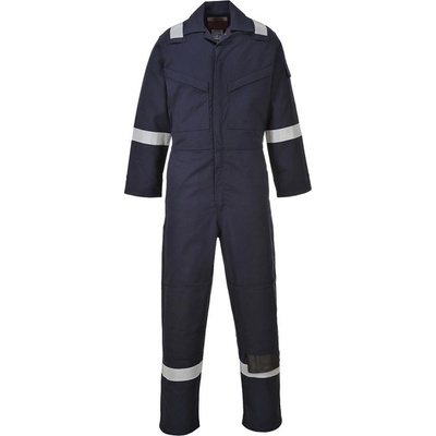 PortWest Kombinéza Flame Resistant Anti-Static FR50 Navy