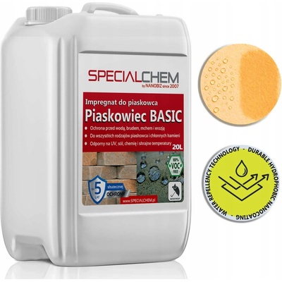 SPECIALCHEM Impregnace na pískovec 20L
