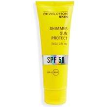 Revolution Skincare Krém na tvár SPF 50 Shimmer Sun Protect (Face Cream) 50 ml