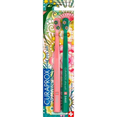 Curaprox Zubní kartáček 5460 Ultra soft Love Edition 2 ks