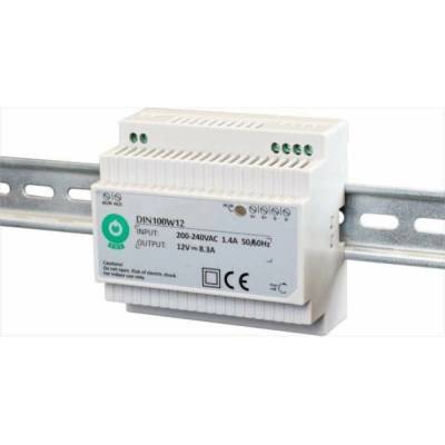 MPL Power Napájecí zdroj DIN 15V 100W, plastový