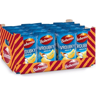 Bohemia vroubky mořská sůl 120 g