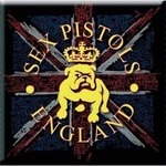 Sex Pistols Bull Dog & Flag Магнит (SPMAG03)