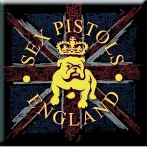 Sex Pistols Bull Dog & Flag Магнит (SPMAG03)