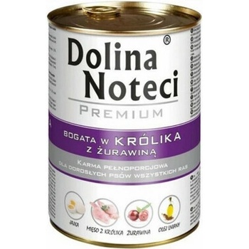 Dolina Noteci Premium králik a brusnice 400 g