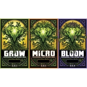  Grow-Bloom-Micro Professional 9.46L - 3-компонентен минерален тор за растеж и цъфтеж