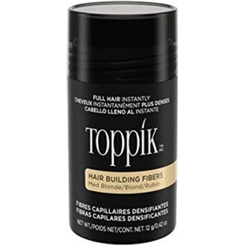 Toppik Hair Building Fibers Zahušťovací vlákna na vlasy a vousy šedá 27 g