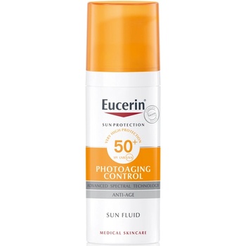 Eucerin Sun Слънцезащитен флуид Photoaging Control, SPF50, 50 ml