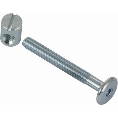 Walteco Spojovací šrouby s maticí M6x50mm, 4 ks , 84528 – Zboží Mobilmania