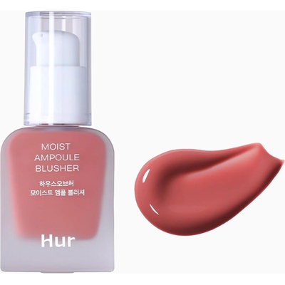 House of Hur Moist Ampoule Blusher Hydratační tekutá tvářenka 03 Rose Brown Mini 10 ml