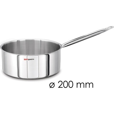 G.Gastro Rendlík Nerezová ocel AISI 304 , sendvičové dno 3,0 l 20 cm Výška: 9 cm D9800669