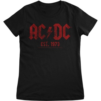 AC/DC Vintage 1979 Black S Дамски Риза (PS-5-ACDC003-H55-1-BK-S)