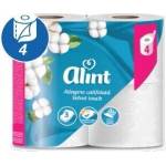 Alint Тоалетна хартия, Alint, Velvet Touch, 3 слоя, 4 ролки (5944570021933)