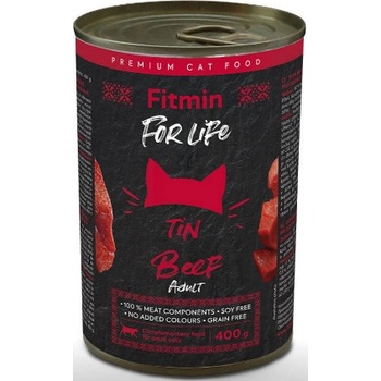 Fitmin for Life Hovězí pro dospělé kočky 6 x 0,4 kg
