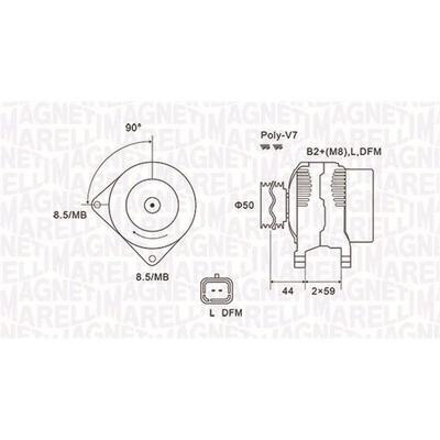 MAGNETI MARELLI generAtor 063731827010