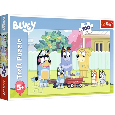 TREFL Šťastný svět Bluey 100 dielov