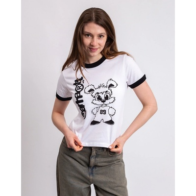 Carhartt WIP W' S/S Ringer T Shirt White Black