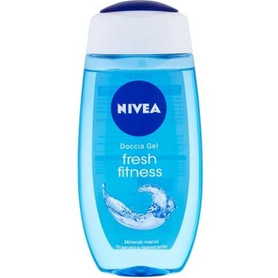 Nivea Fresh Fitness освежаващ душ гел 250 ml за жени