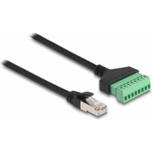 Delock 65975 RJ45 CAT 6 U/UTP 0,3m černý zelený