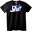 NOONEBRAND Тениска Shit Бразилия - 7XL, Black