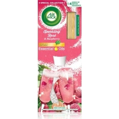 Air Wick Reed Diffuser Sparkling Rose & Raspberry aróma difuzér s náplňou 25 ml