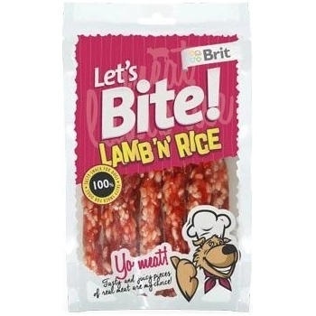 Brit Let's Bite Lamb' n' Rice 105 g