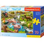 Castorland - Puzzle Life on the farm - 40 - 99 piese