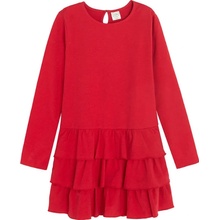 CoolClub dievčenské šaty Klarika červená