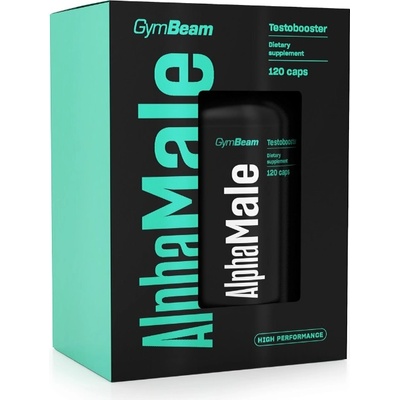 GymBeam AlphaMale TestoBooster, 120 Capsules
