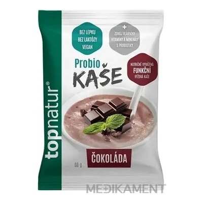 Topnatur Probio Kaša Čokoláda instantná funkčná ryžová kaša 60 g