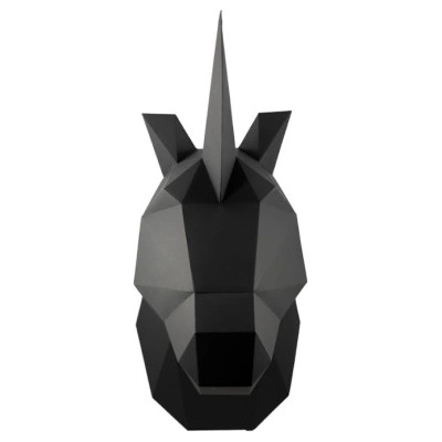 skládačka PaperTime černý jednorožec