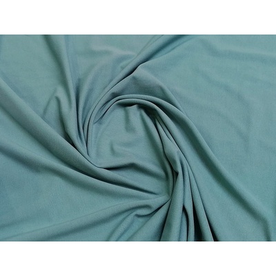 Bavlněný úplet TEINTURE eucalyptus šíře 150 cm