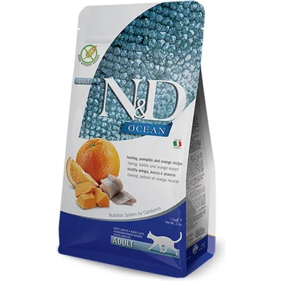 N&D Adult Ocean herring, pumpkin & orange 300 g