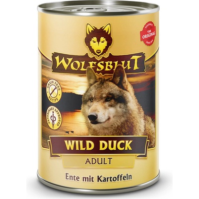 Wolfsblut Wild Duck Adult kačica so zemiakmi 395 g