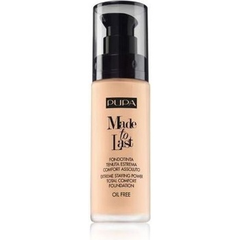 Pupa Made to Last dlhotrvajúci tekutý make-up 030 Natural Beige 30 ml