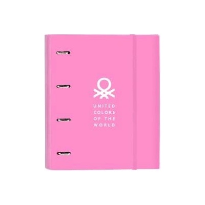 Benetton Папка с пръстени Benetton Spring Небесно синьо 27 x 32 x 3.5 cm