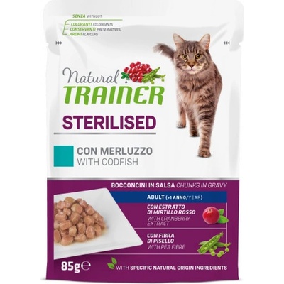 Trainer Natural Cat SP. STER. treska 85 g