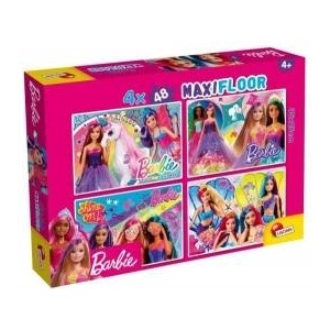 Lisciani Double Sided Puzzle Maxi 4x48 Barbie