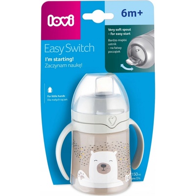LOVI 35/350 tréninkový hrneček Buddy Bear 150 ml