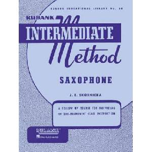 RUBANK INTERMEDIATE METHOD SAX BK | Joseph E. Skornicka (1991)