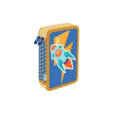 Spree Несесер двоен пълен Rocket 20x13 см