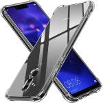 Techsuit Калъф за Huawei Mate 20 Lite - Удароустойчив Прозрачен Силиконов - Прозрачен (KF2317860)