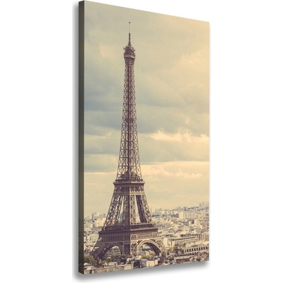 Vertikálny foto obraz na plátne Eiffelová veža Paríž 50x100 cm