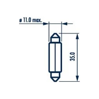 Narva 17136 C5W SV8,5 24V 5W